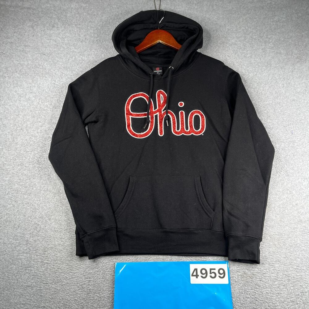 Ohio State Campus Collections Graphic Sparkle Print Hoodie Sweatshrt Womens Med